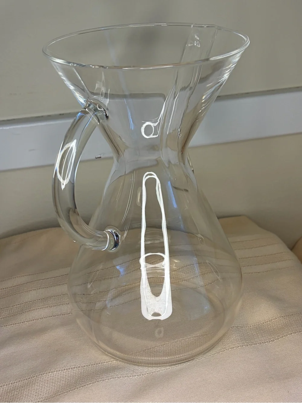 Chemex Glass Pour-Over Coffee Carafe with Handle 8 cup